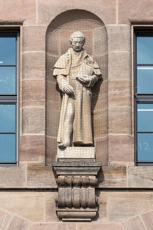 Stone sculpture by Paul Johann Anselm von Feuerbach