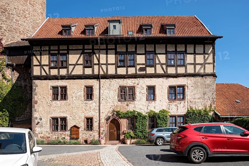 Historic half-timbered house Hinterburger Amtshaus