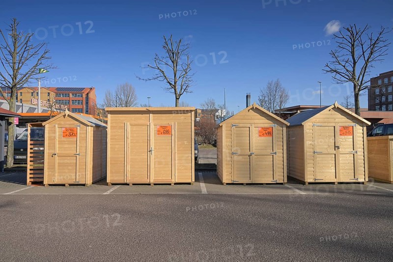 Wooden shed