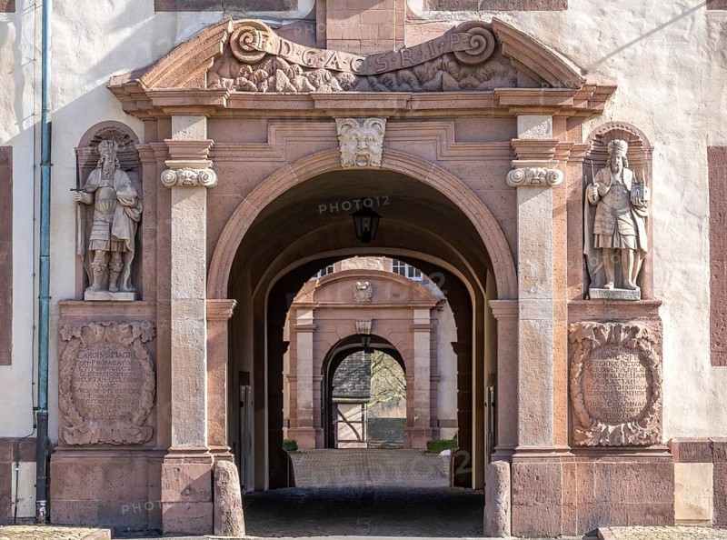 Entrance to Corvey Castle and Monastery
