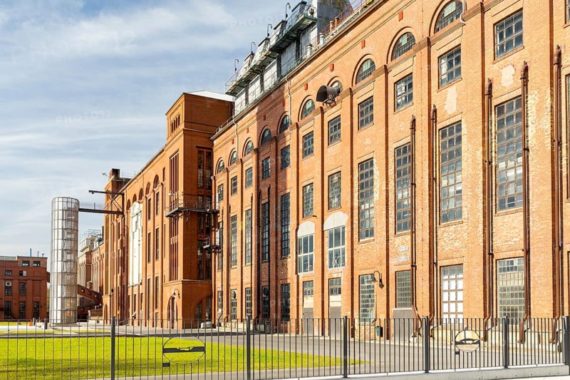 Building of the briquette factory