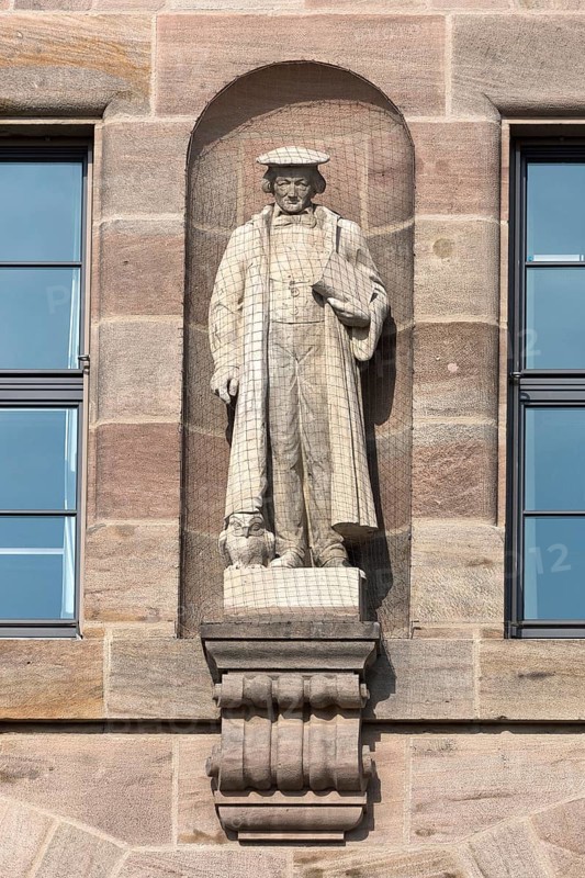 Stone sculpture by Rudolf Sigmund von Holzschuher