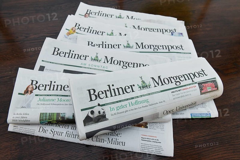 Daily newspaper Berliner Morgenpost