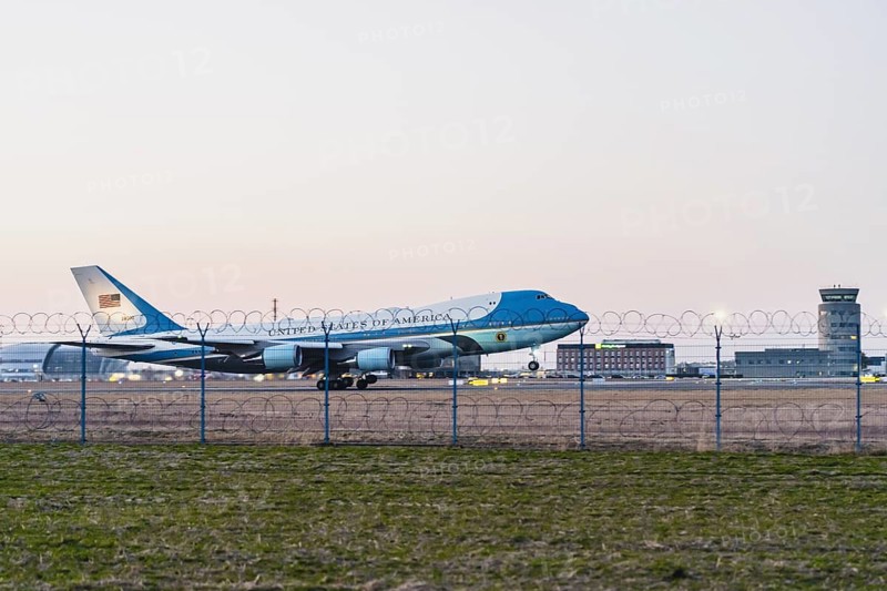 Air Force One visit