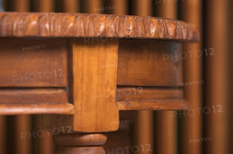 Wood table detail abstract image