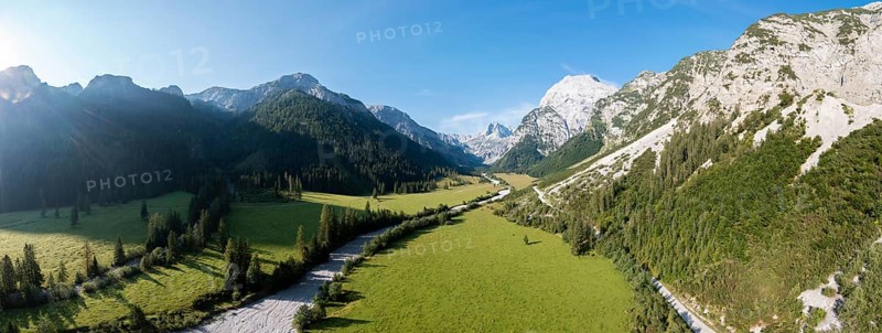 Idyllic mountain landscape