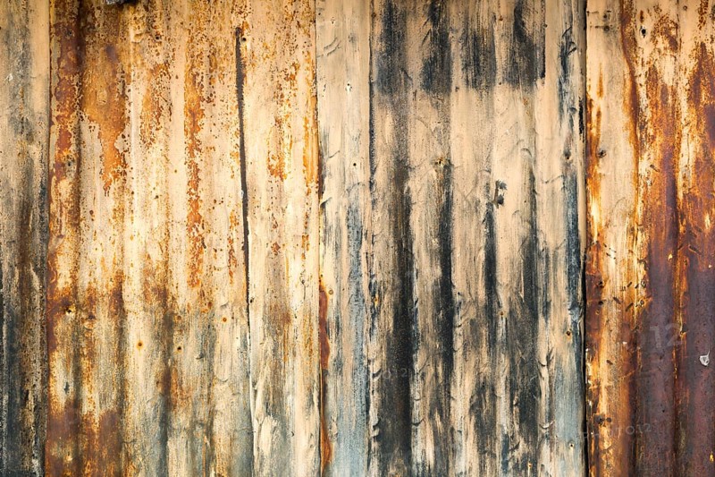 Old rusty sheet metal abstract background texture