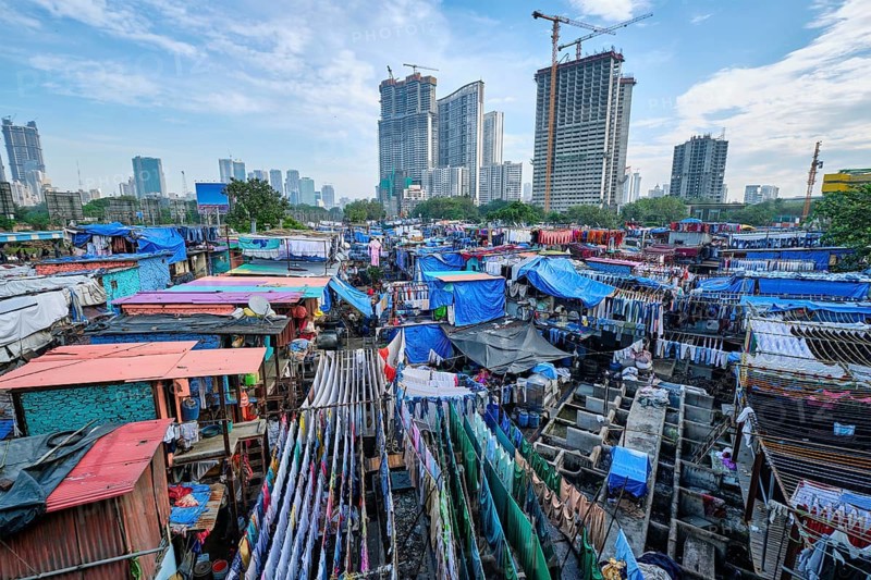 View of Dhobi Ghat