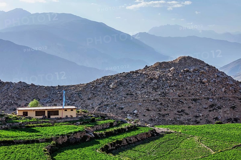 Nako village in Himalayas