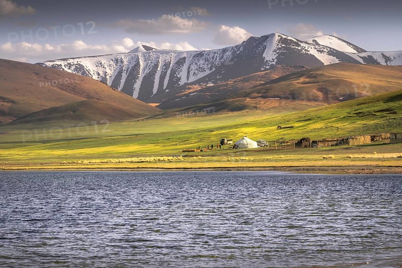 Summer landscape in the BayanUlgii province of western Mongolia 6