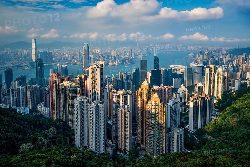 Famous view of Hong Kong