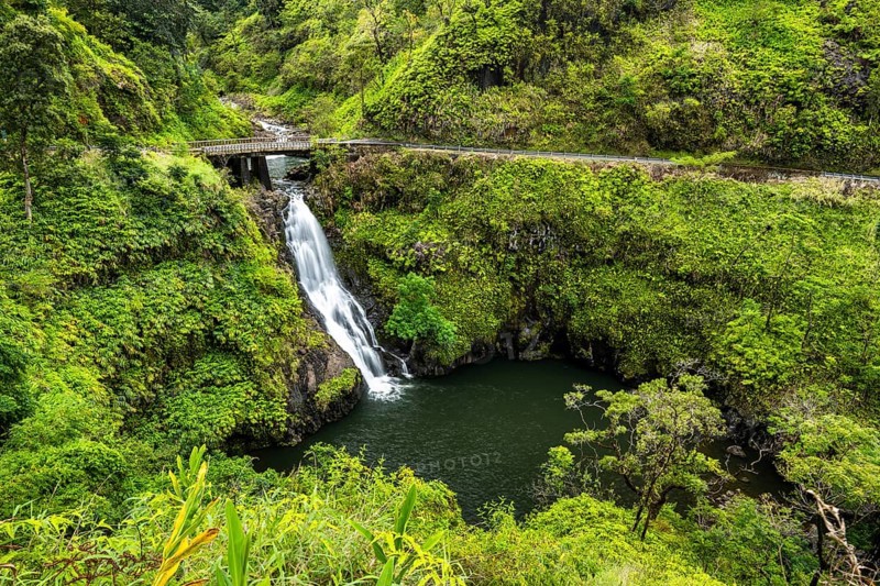 Lower Wailua Ski Falls