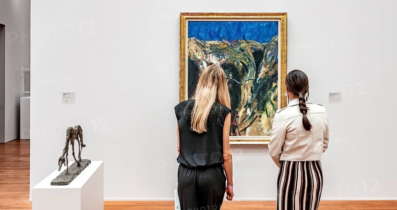 Besucher im Museum