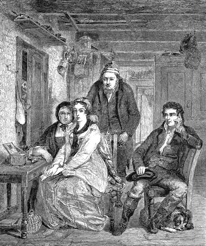 Duncan Gray with his family at home