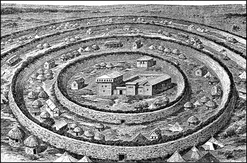 Ring settlement of the Avars