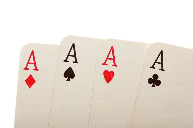 Four old cards