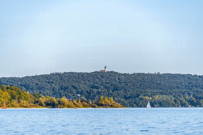 Andechs Monastery and Lake Ammer Lake