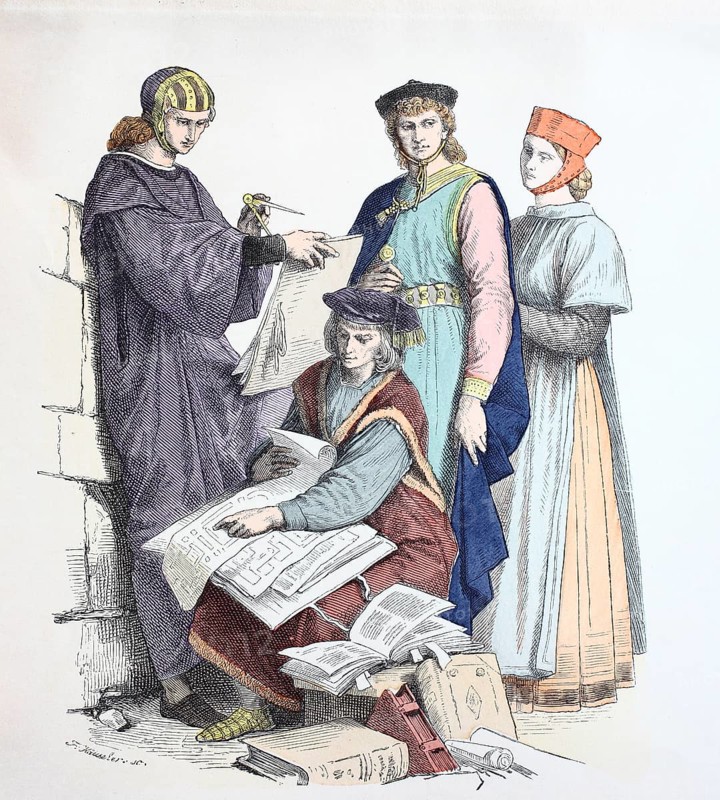 Folk traditional costume