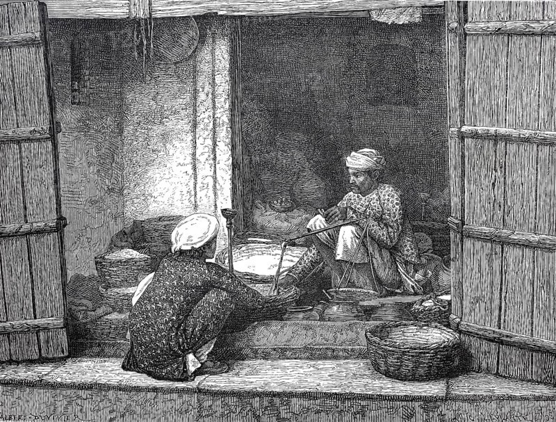 Grain and flour merchant in Patna