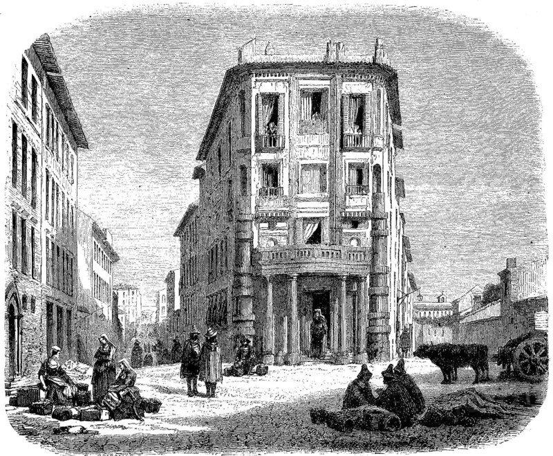 View of the House of Poussin