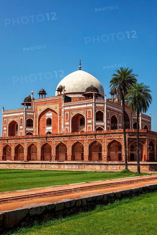 Humayun's Tomb famous tourist attraction destination. Delhi