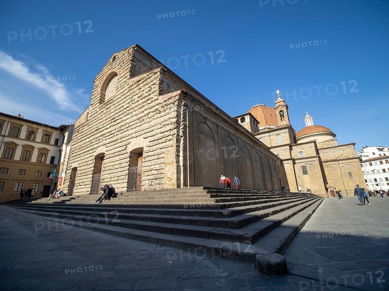 Basilica di San Lorenzo in the morning light