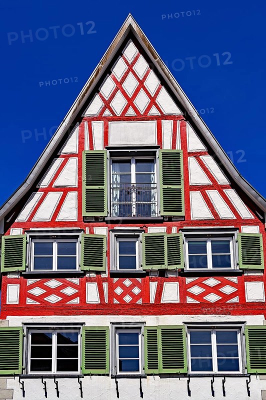 Half-timbered house at the Saumarkt