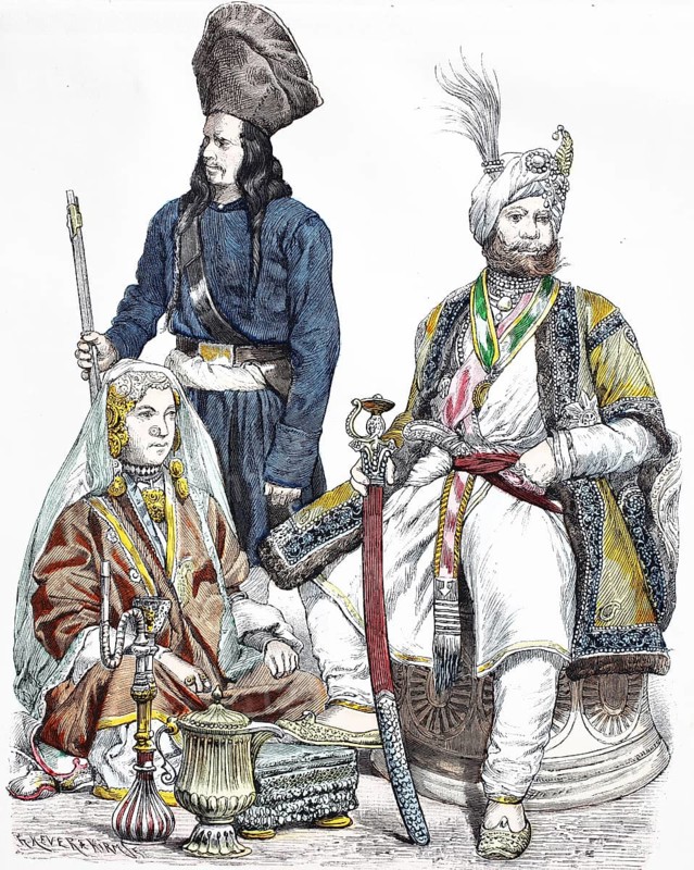 Folk traditional costume