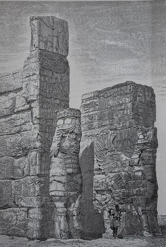 The Gate Hall of Xerxes in Persepolis