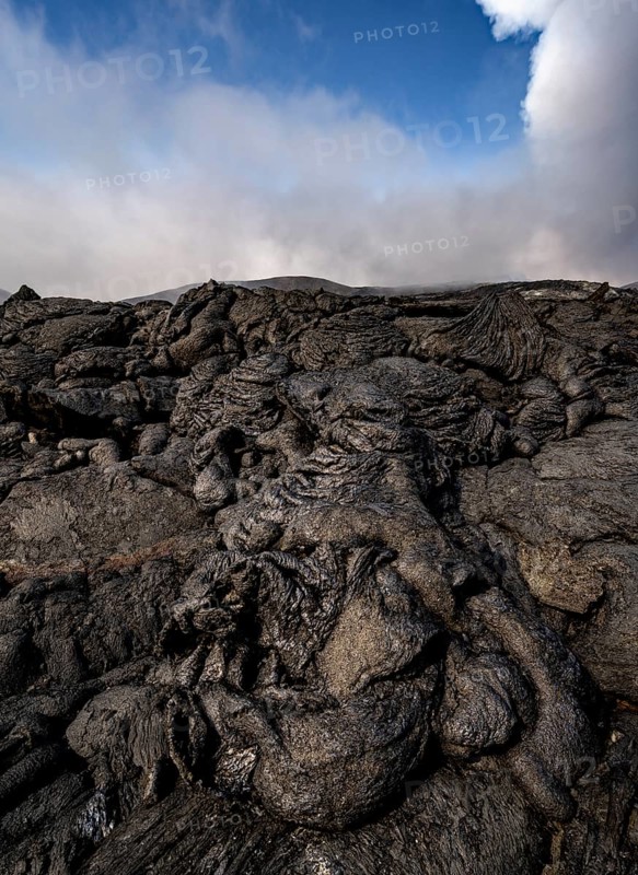 Petrified lava