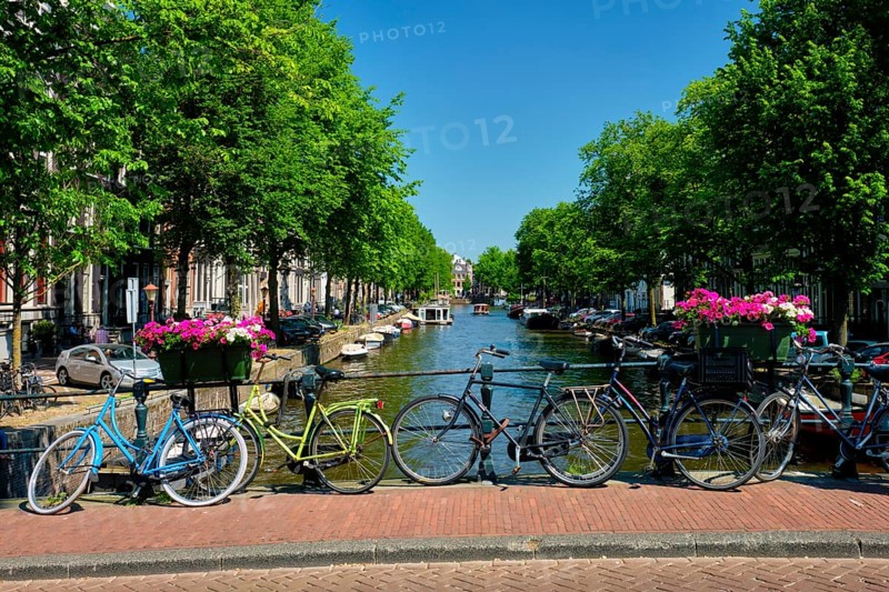 Typical Amsterdam view