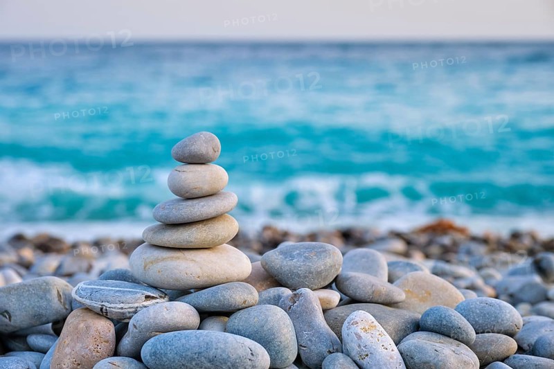 Zen meditation relaxation concept background
