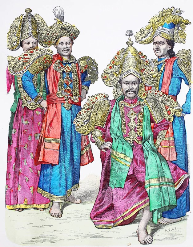 Folk traditional costume