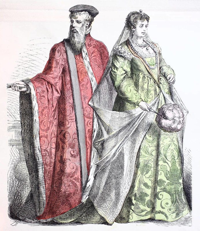 Folk traditional costume