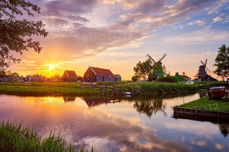 Netherlands rural scene