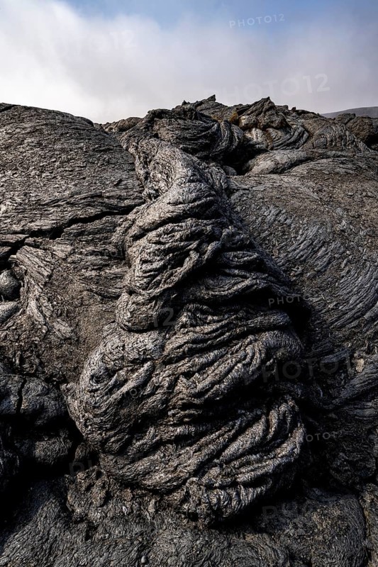 Petrified lava