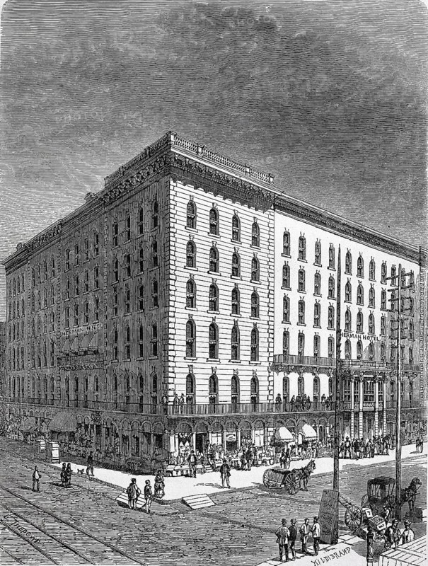 Hotel Sheraton in 1890