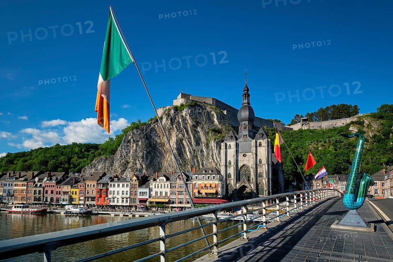 Picturesque Dinant town