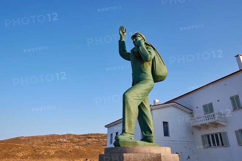 Bronze statue