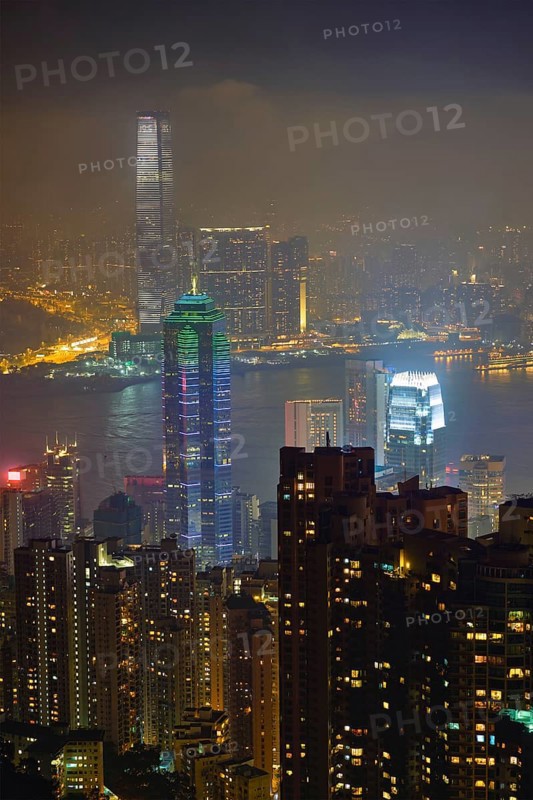 Famous view of Hong Kong