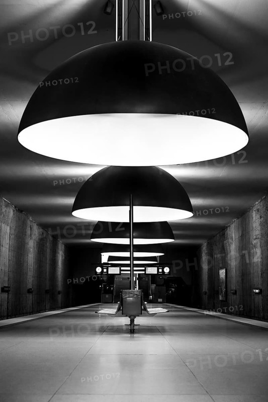 Black and white
