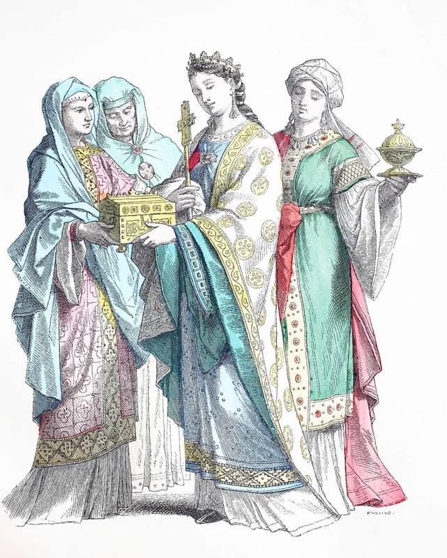 Folk traditional costume