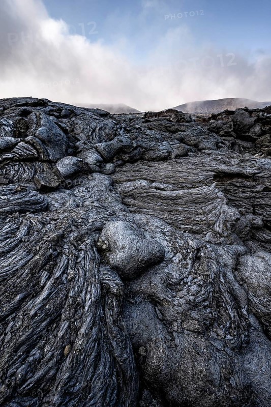 Petrified lava