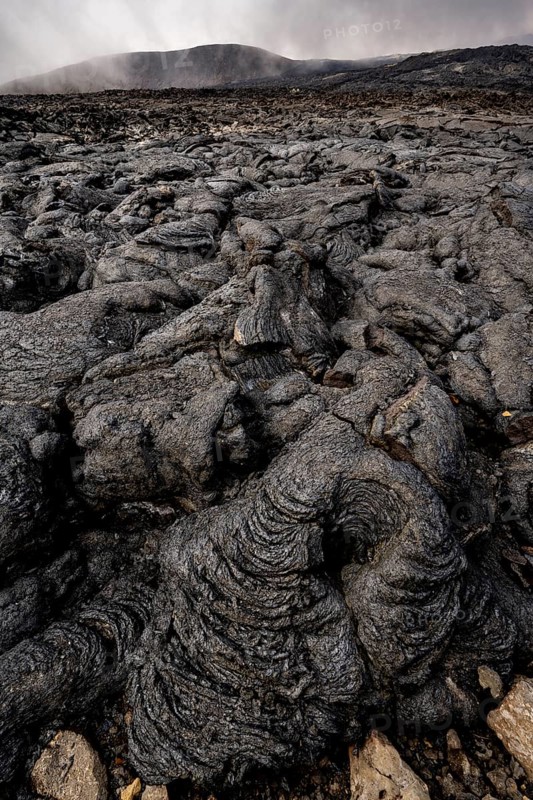 Petrified lava