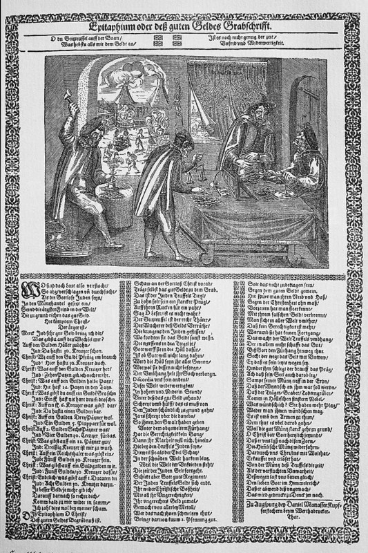 Mockery of coin adulteration at the time of the Thirty Years' War