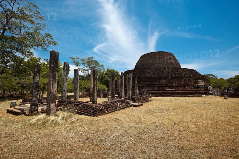 Ancient Buddhist dagoba