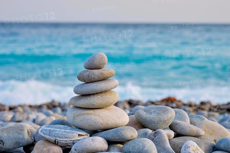 Zen meditation relaxation concept background