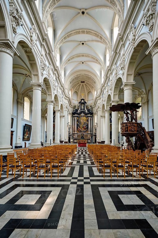 Interior of St