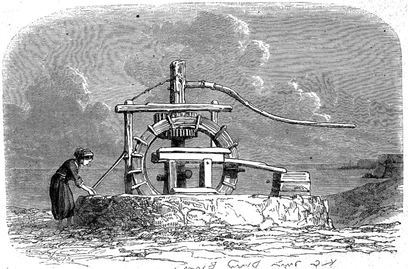 Woman from Trabzon or Trebizonde at a mill