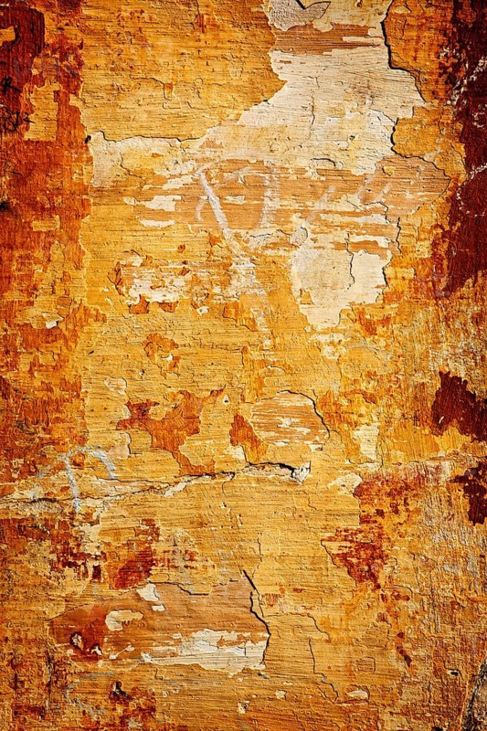 Painted plaster wall texture